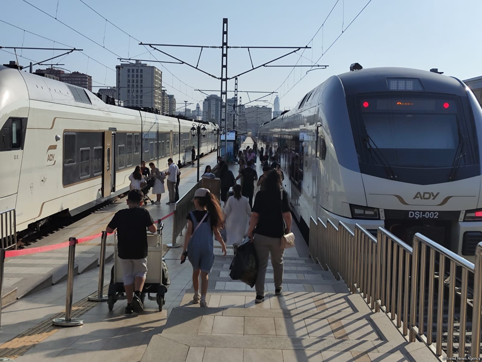 Назван объем перевозок по железнодорожным транспортом Азербайджана в первом полугодии