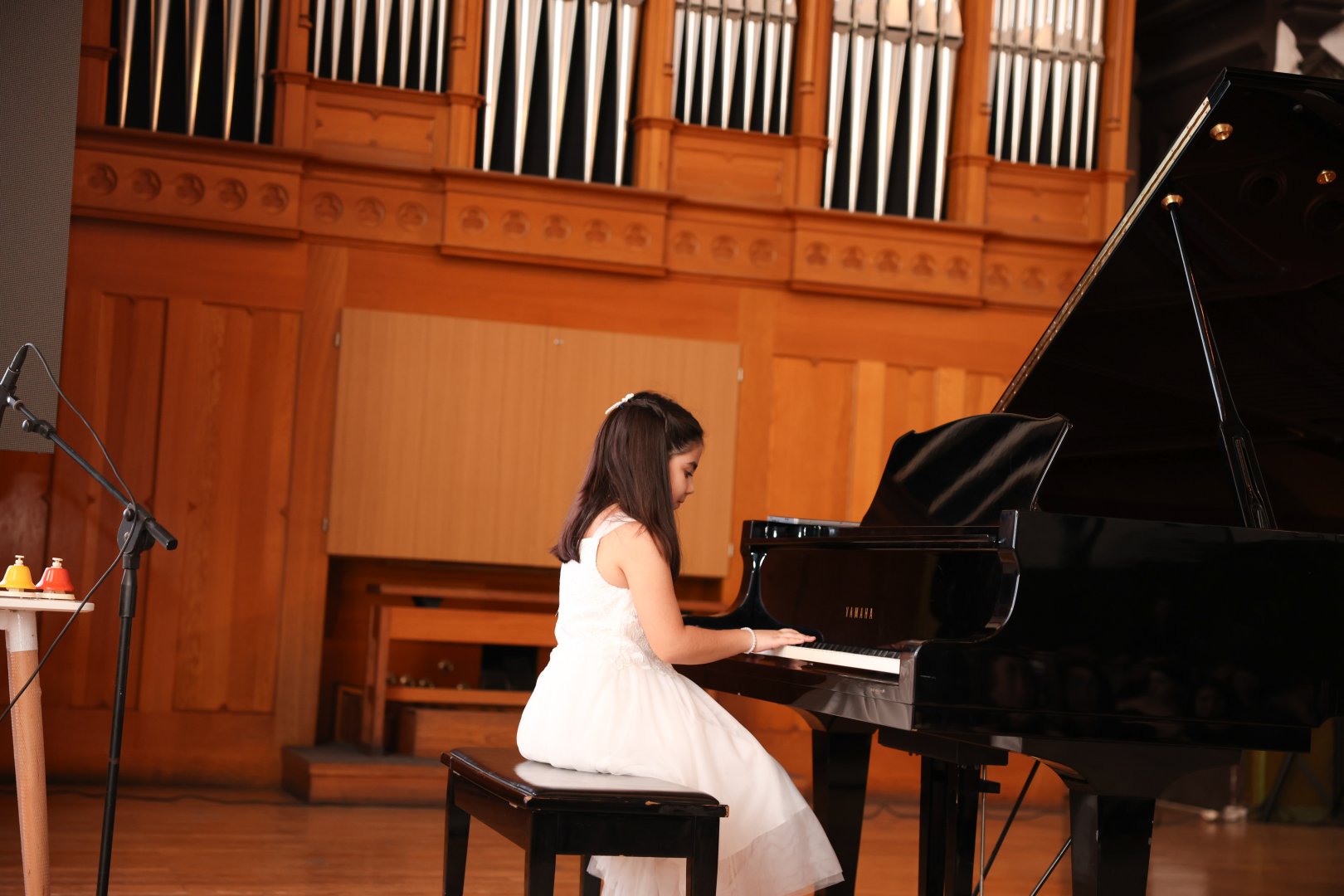 Акустическая палитра Баку - колокольчики, фортепиано, вокал (ФОТО)