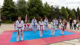 Состоялась церемония вручения сертификатов по случаю избрания Гянджи спортивной столицей СНГ (ФОТО)