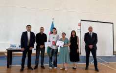 В Грузии прошла I региональная олимпиада по азербайджанскому языку (ФОТО)