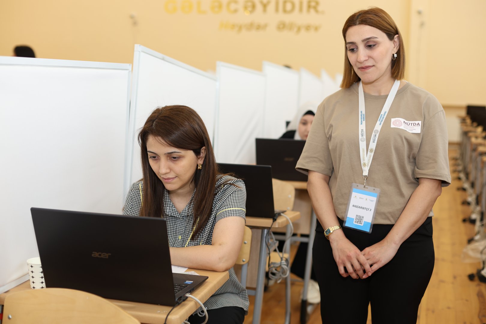 Учителя с освобожденных от оккупации территорий Азербайджана впервые прошли сертификационные экзамены (ФОТО)