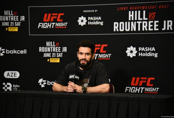 В Азербайджане чувствую братскую поддержку - таджикский боец UFC Мухаммед Наимов