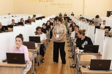 Учителя с освобожденных от оккупации территорий Азербайджана впервые прошли сертификационные экзамены (ФОТО)