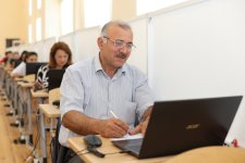 Учителя с освобожденных от оккупации территорий Азербайджана впервые прошли сертификационные экзамены (ФОТО)