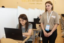 Учителя с освобожденных от оккупации территорий Азербайджана впервые прошли сертификационные экзамены (ФОТО)