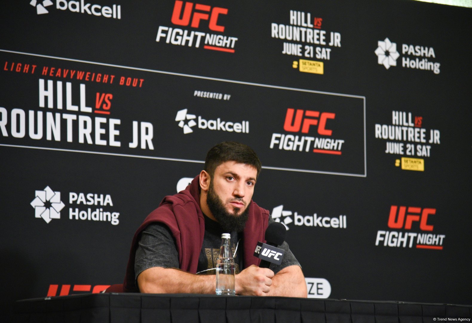 Ризван Куниев настроен на победу в бою UFC в Баку