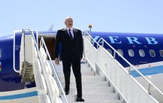 Президент Ильхам Алиев прибыл с рабочим визитом в Турцию (ФОТО/ВИДЕО)