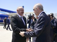 Президент Ильхам Алиев прибыл с рабочим визитом в Турцию (ФОТО/ВИДЕО)