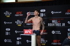В Баку состоялась официальная церемония взвешивания участников UFC Fight Night (ФОТО)