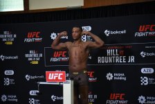 В Баку состоялась официальная церемония взвешивания участников UFC Fight Night (ФОТО)