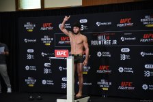 В Баку состоялась официальная церемония взвешивания участников UFC Fight Night (ФОТО)