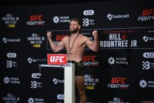 В Баку состоялась официальная церемония взвешивания участников UFC Fight Night (ФОТО)