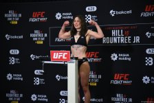 В Баку состоялась официальная церемония взвешивания участников UFC Fight Night (ФОТО)