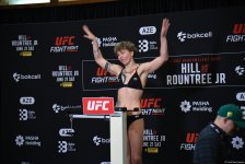 В Баку состоялась официальная церемония взвешивания участников UFC Fight Night (ФОТО)