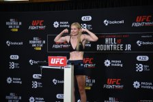 В Баку состоялась официальная церемония взвешивания участников UFC Fight Night (ФОТО)