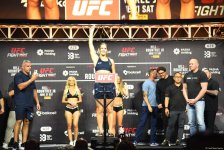 В Баку состоялась торжественная церемония взвешивания бойцов UFC Fight Night c участием тысячи болельщиков (ФОТО)