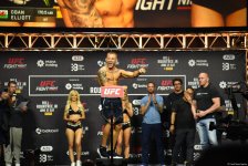 В Баку состоялась торжественная церемония взвешивания бойцов UFC Fight Night c участием тысячи болельщиков (ФОТО)