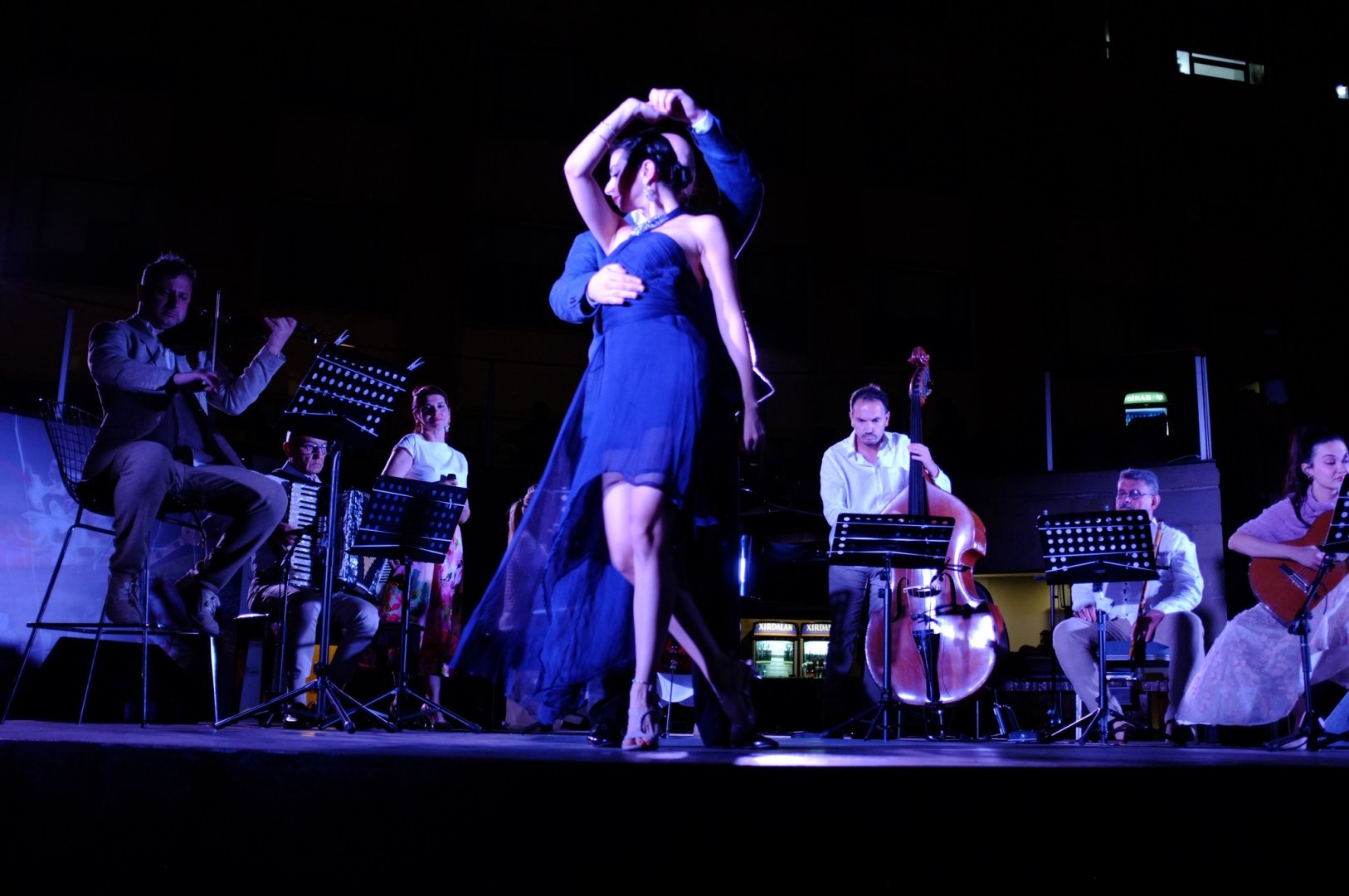 Чувственное танго под звездами Баку зажгло огонь в сердцах (ВИДЕО, ФОТО)