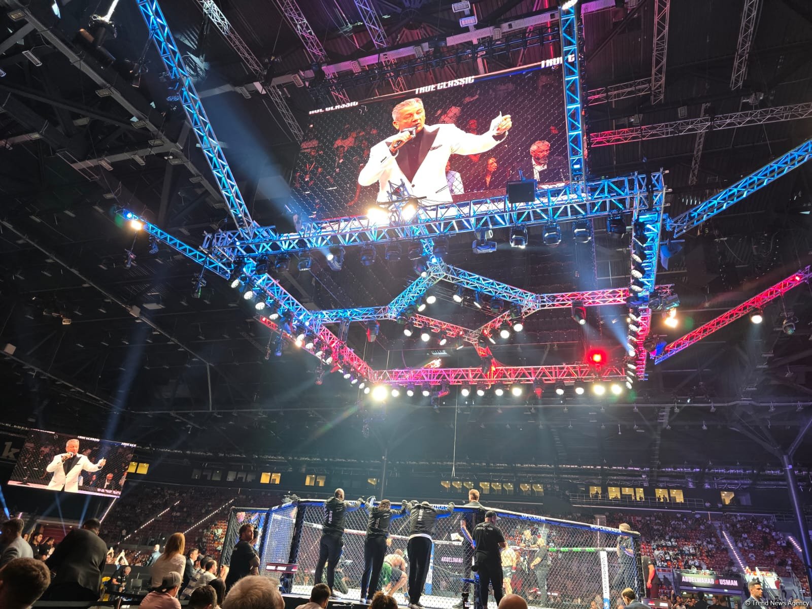 В Баку состоялось одно из самых зрелищных спортивных событий года UFC Fight Night (ФОТО)