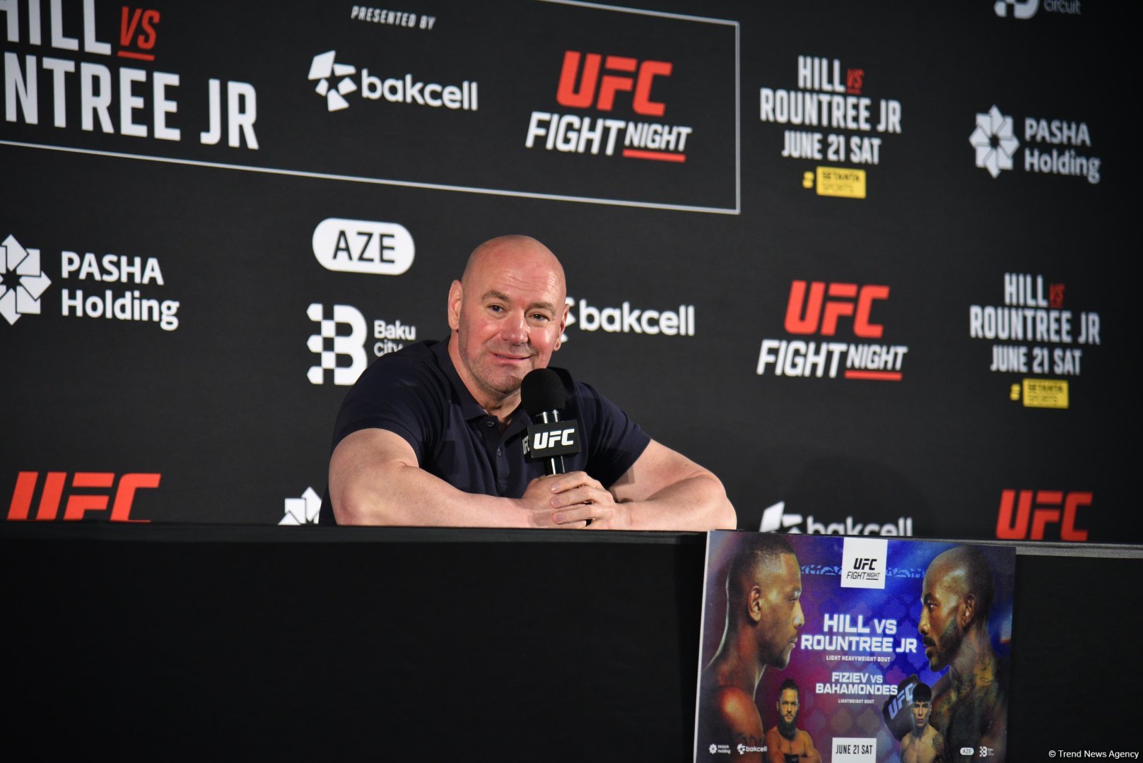 Президент UFC Дэйна Уайт высоко оценил проведение боев в Баку: Все в восторге! (ФОТО)