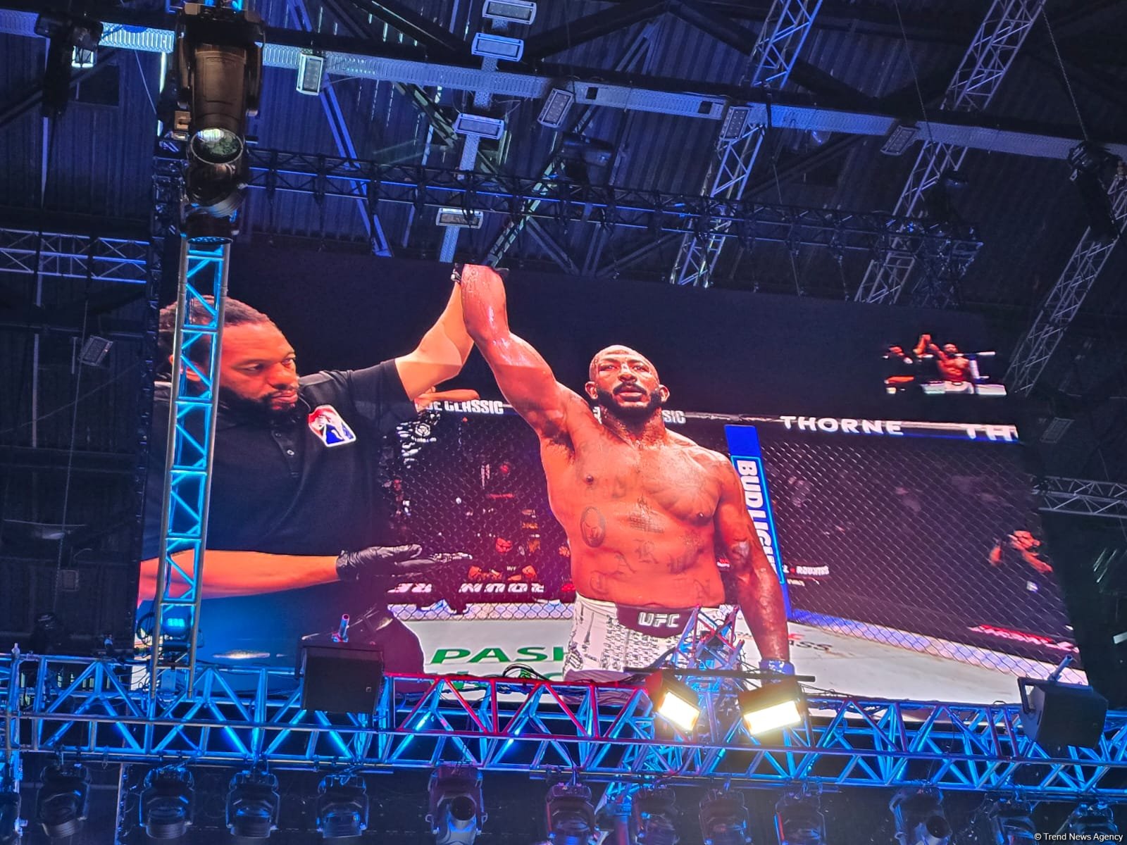 Главное событие UFC Fight Night: Определился победитель поединка между Джамалом Хиллом и Халилом Раунтри Джуниором (ФОТО)