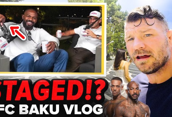 Это просто невероятный город - легендарный боец UFC восхищен Баку (ВИДЕО)