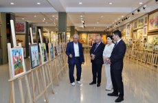 Состоялось открытие выставки, посвященной Дню Вооружённых сил Азербайджана (ФОТО)