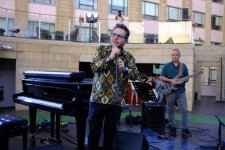 Музыкальное приключение в Баку со всемирно известным джазменом Майком дель Ферро (ВИДЕО, ФОТО)