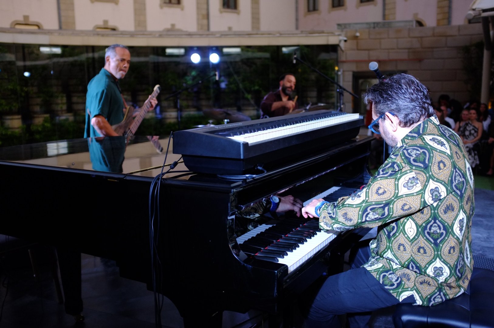 Музыкальное приключение в Баку со всемирно известным джазменом Майком дель Ферро (ВИДЕО, ФОТО)