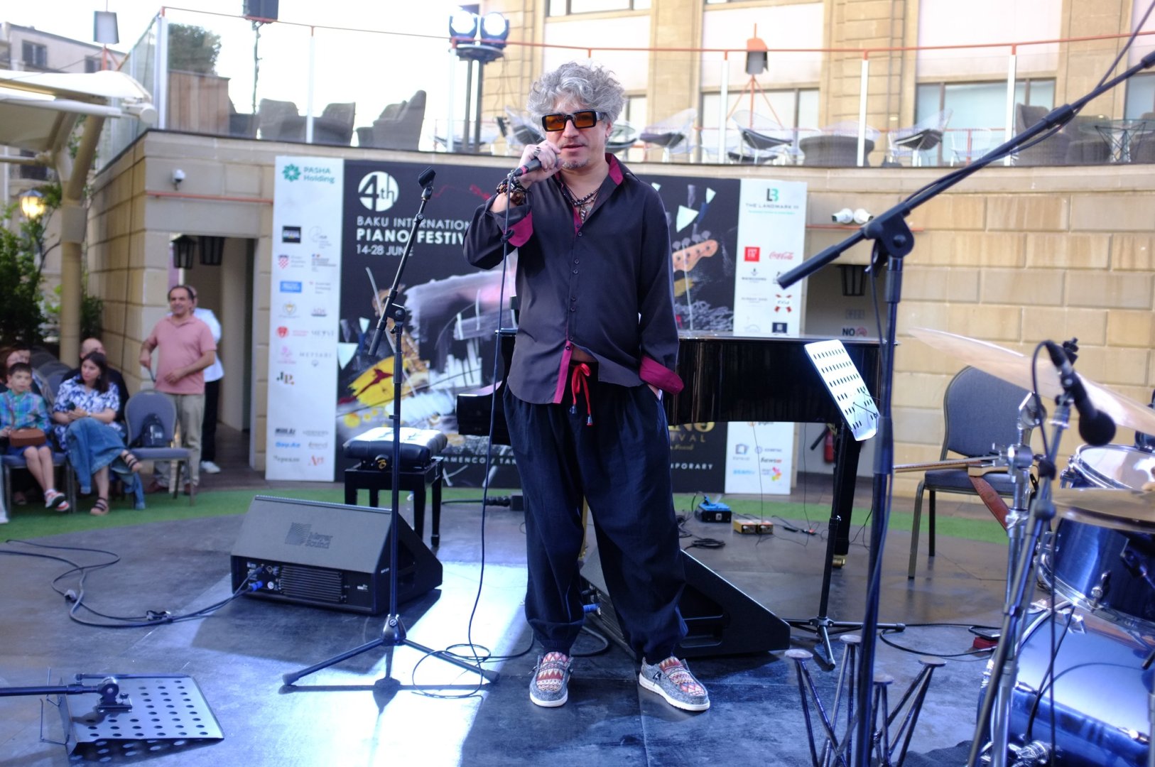 Музыкальное приключение в Баку со всемирно известным джазменом Майком дель Ферро (ВИДЕО, ФОТО)