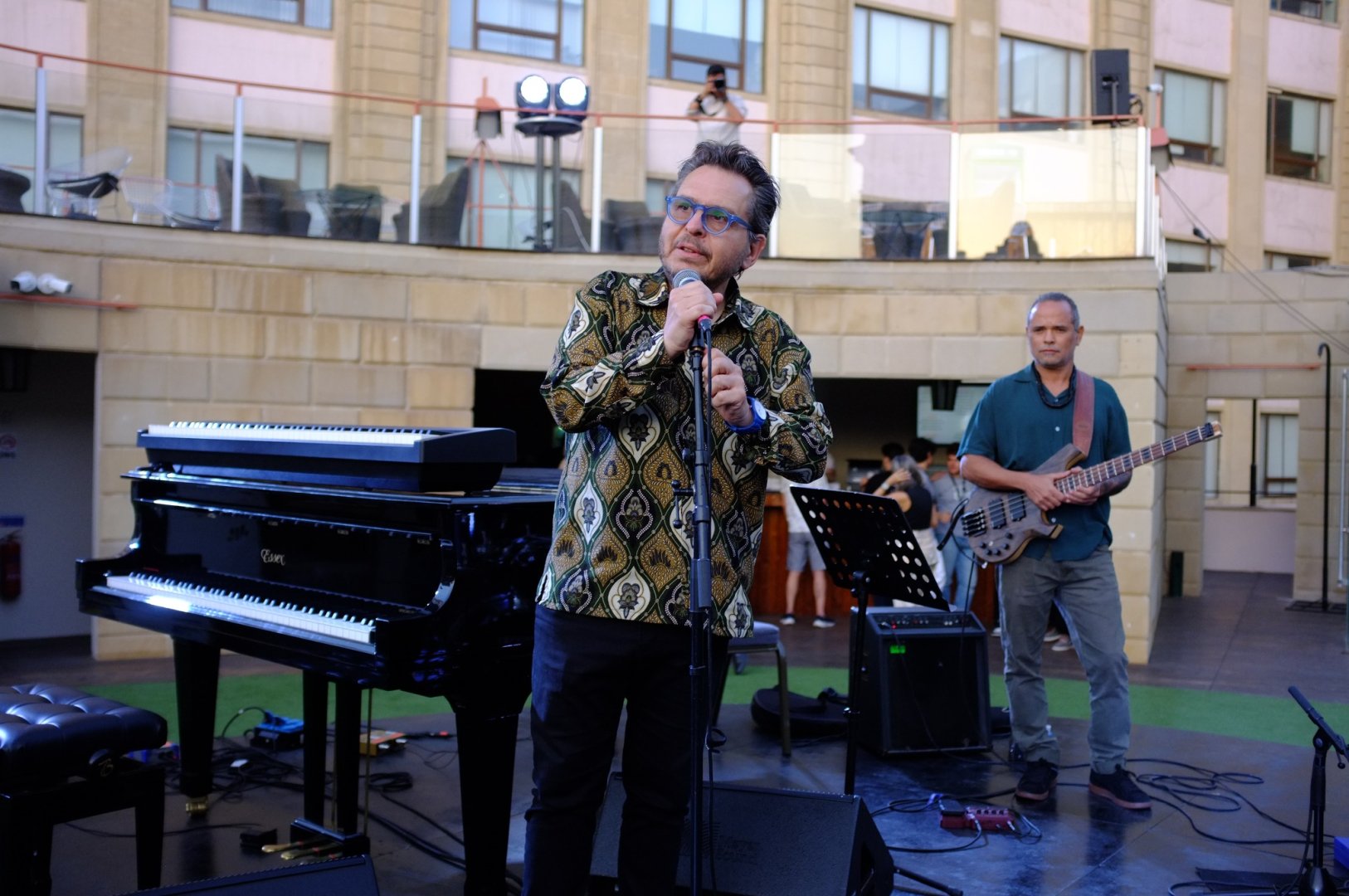 Музыкальное приключение в Баку со всемирно известным джазменом Майком дель Ферро (ВИДЕО, ФОТО)