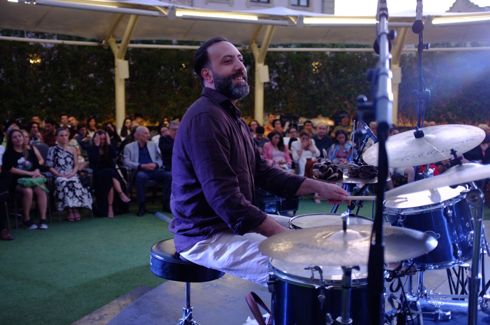 Музыкальное приключение в Баку со всемирно известным джазменом Майком дель Ферро (ВИДЕО, ФОТО)