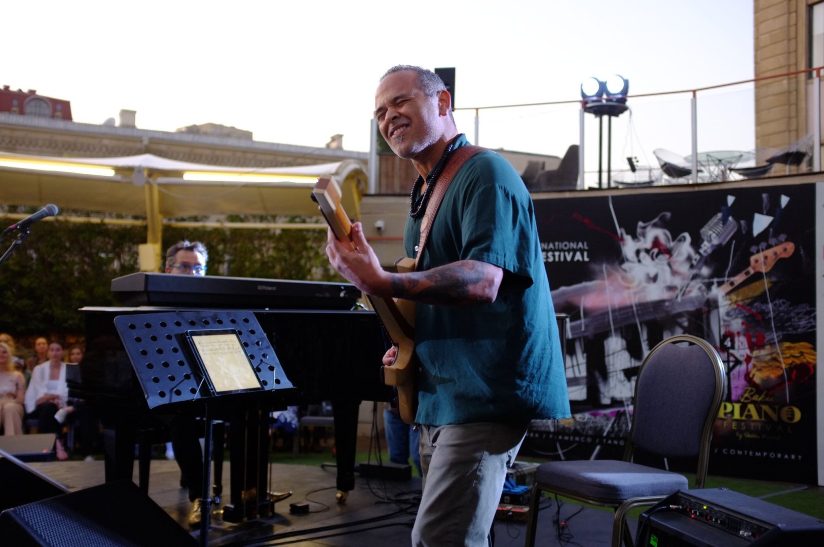 Музыкальное приключение в Баку со всемирно известным джазменом Майком дель Ферро (ВИДЕО, ФОТО)