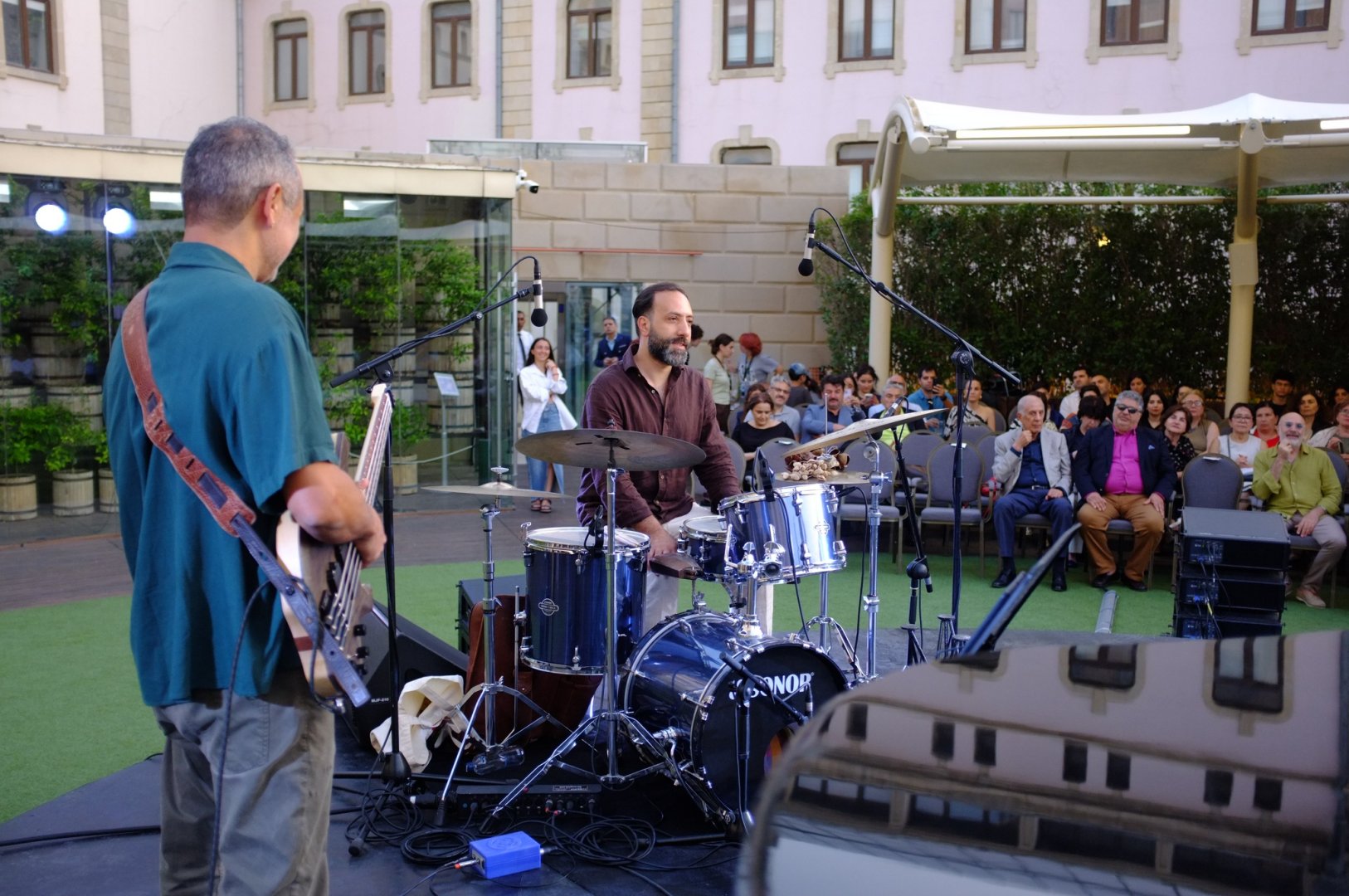 Музыкальное приключение в Баку со всемирно известным джазменом Майком дель Ферро (ВИДЕО, ФОТО)