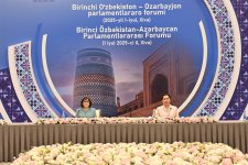 Состоялось открытие 1-го узбекско-азербайджанского межпарламентского форума (ФОТО)