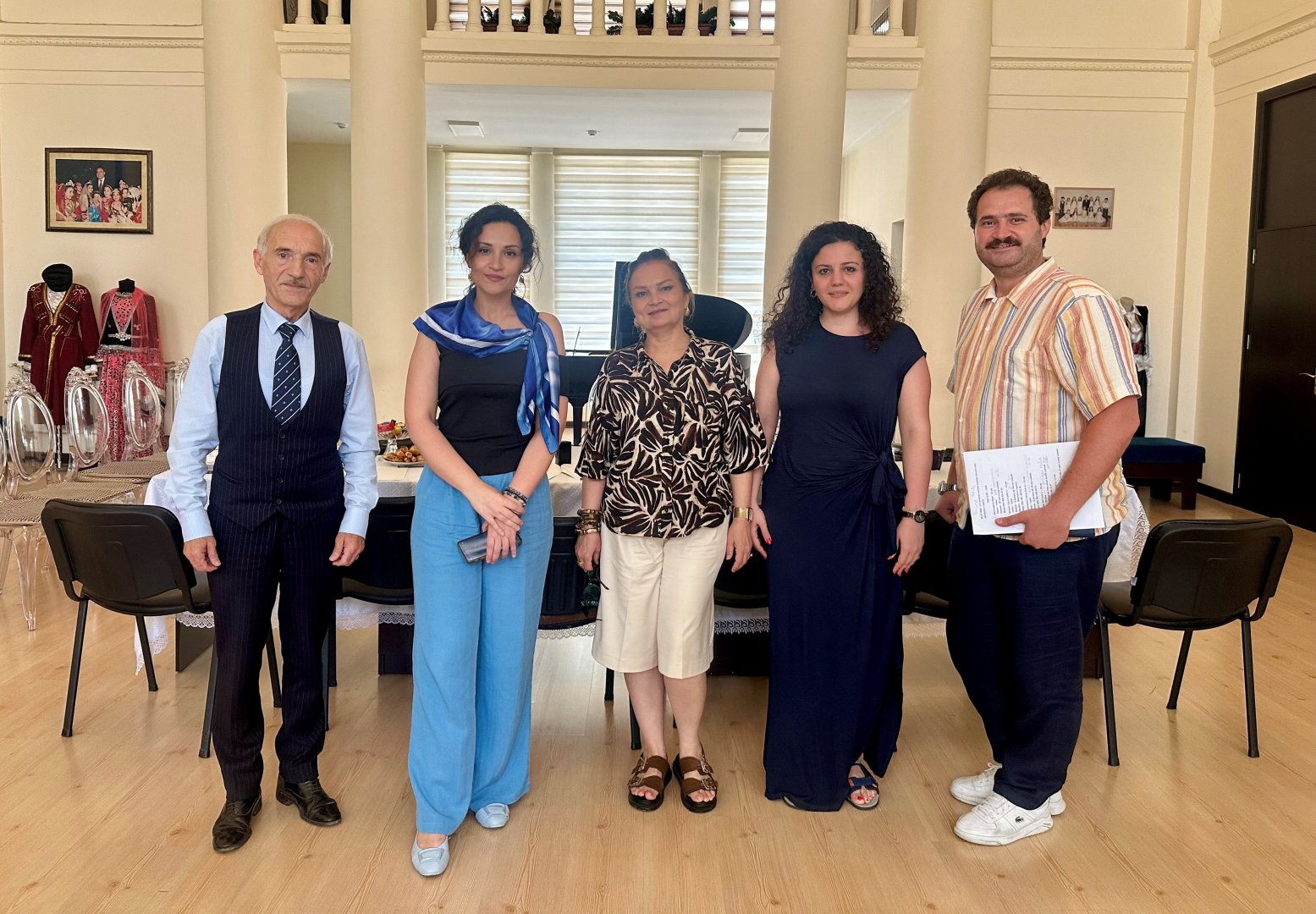 В Азербайджанской детской филармонии прошло прослушивание для выявления новых талантов (ФОТО)