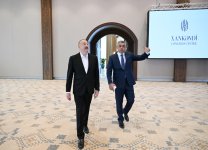 Президент Ильхам Алиев принял участие в открытии Ханкендинского Конгресс-центра (ФОТО/ВИДЕО)