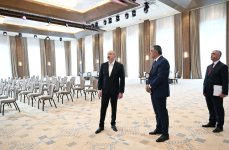 Президент Ильхам Алиев принял участие в открытии Ханкендинского Конгресс-центра (ФОТО/ВИДЕО)