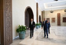 Президент Ильхам Алиев принял участие в открытии Ханкендинского Конгресс-центра (ФОТО/ВИДЕО)