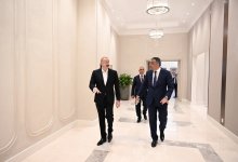 Президент Ильхам Алиев принял участие в открытии Ханкендинского Конгресс-центра (ФОТО/ВИДЕО)