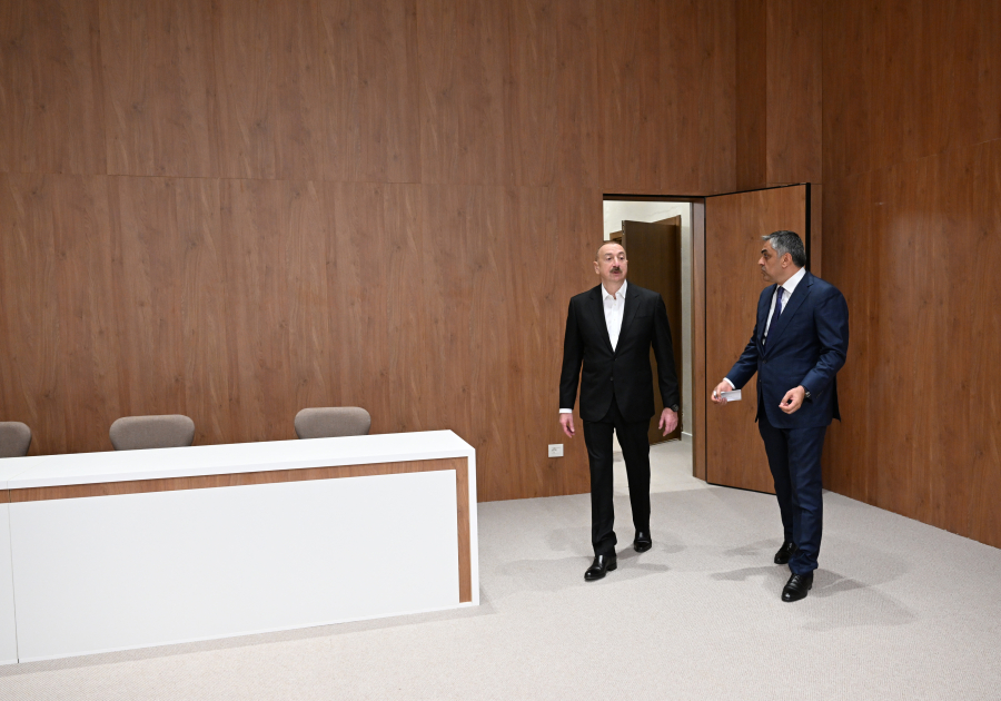 Президент Ильхам Алиев принял участие в открытии Ханкендинского Конгресс-центра (ФОТО/ВИДЕО)