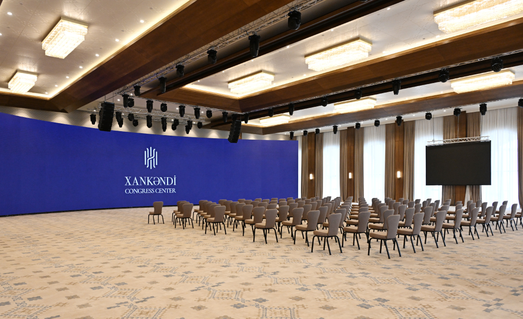 Президент Ильхам Алиев принял участие в открытии Ханкендинского Конгресс-центра (ФОТО/ВИДЕО)