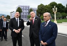 Искренняя беседа Президента Ильхама Алиева с Эрдоганом и Шахбазом Шарифом в Ханкенди (ФОТО/ВИДЕО)