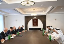 Президент Ильхам Алиев принял в Ханкенди министра промышленности и передовых технологий Объединенных Арабских Эмиратов (ФОТО/ВИДЕО)