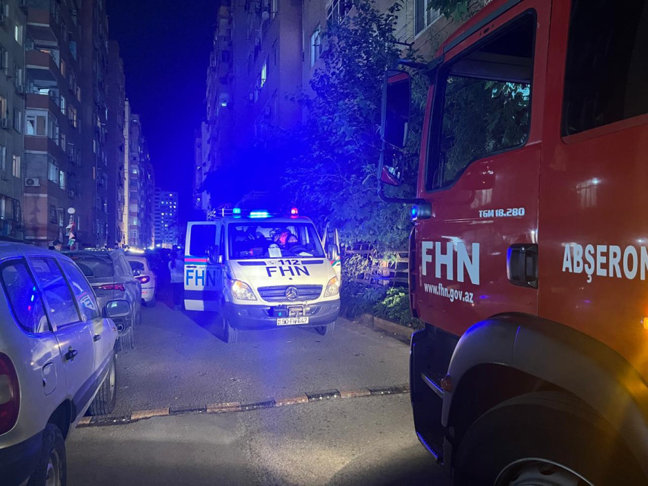 В Абшеронском районе произошел взрыв в квартире, есть пострадавшие (Обновлено) (ФОТО/ВИДЕО)