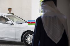 Состоялась встреча Президента Ильхама Алиева с Президентом Объединенных Арабских Эмиратов (ФОТО/ВИДЕО)