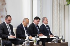 Состоялась встреча Президента Ильхама Алиева с Президентом Объединенных Арабских Эмиратов (ФОТО/ВИДЕО)