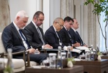 Состоялась встреча Президента Ильхама Алиева с Президентом Объединенных Арабских Эмиратов (ФОТО/ВИДЕО)