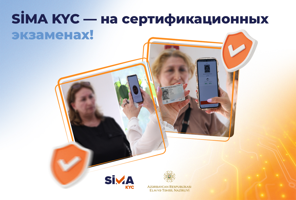 Идентификация личности учителей на экзаменах проведена с использованием SİMA