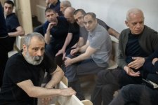 Лица, подвергшиеся пыткам в плену и в заложниках во время оккупации азербайджанских территорий вооруженными силами Армении, дали показания в суде (ФОТО)